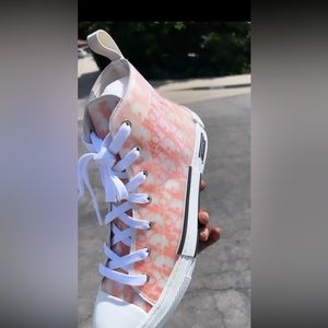 High top dior sneakers